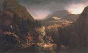 Thomas Cole Landscape with Figures A Scene from The Last of the Mohicans (mk13) Germany oil painting artist